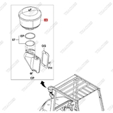 (11) Hộp lọc gió thô 17780-23320-71