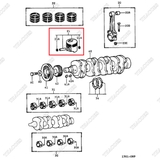 Piston 13101-UC010 (13101-78202-71) (Std)