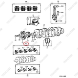 Bạc trục cơ balie 11701-78209-71 (Std)
