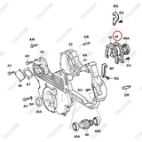 Nắp đậy đuôi trục cơ 11381-UC010 (11381-78201-71)