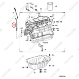 Ống dẫn hướng que thăm dầu 11452-UD010 (11452-78700-71)