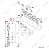 Kim phun nhiên liệu 23600-UD020, 23600-78C00-71