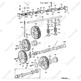 (22A) Ốc chỉnh cò xupap 80913-76067-71 (8c)