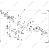 (44) Moay ơ 43811-20540-71, 43811-N2070-71 (R=L, 2c)