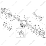 (41) (FD20/25) Moay ơ trống phanh 42411-26600-71