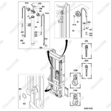 (41) Vòng bi lăn xích 63131-23600-71 (2c) (Trước)