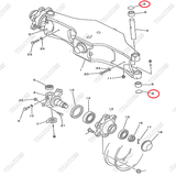 (Kit K8) Nắp chắn mỡ 07046-14520 (4c)