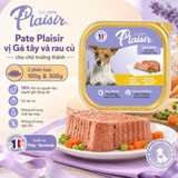 Pate Plaisir vị Gà tây và rau củ cho chó trưởng thành (100g-300g)