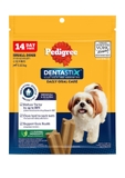 Bánh xương cho giống chó nhỏ Pedigree Dentastix 105g (Vị Gà)