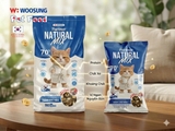 Hạt cho mèo Partner Natural Mix, Topping Thịt Thật, 70% Từ Đạm Động Vật, Hỗ Trợ Tiêu Hóa