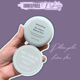 Phấn phủ kiềm dầu Innisfree No-Sebum Mineral Pact