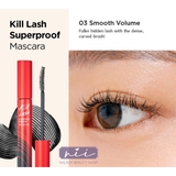 Chải mi Clio Kill Lash Superproof Mascara 7g