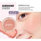 Má hồng Peripera Pure Blushed Sunshine Cheek