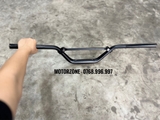 Ghi đông nhôm scrambler kèm thanh giằng chống rung 28mm