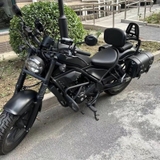 Baga kèm tựa lưng gấp gọn cho Honda Rebel 300/500