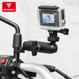Pat gắn camera hành trình cho xe máy Motowolf
