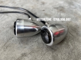 Xi nhan LED Nhôm CNC - Màu bạc