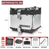 Thùng nhôm Motoface 40L/50L - Có quai xách