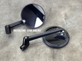 Gương chiếu hậu tròn Magazi vân carbon