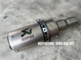 Pô Akrapovic lon tròn