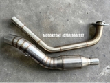 Cổ pô inox 304 cho Yamaha XSR155/MT15/R15v3