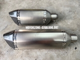 Pô Akrapovic lục giác nắp Carbon - Lon dài