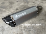 Pô Akrapovic lục giác nắp carbon - Lon ốm