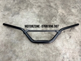 Ghi đông nhôm scrambler kèm thanh giằng chống rung 28mm