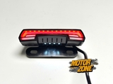 Đèn hậu tích hợp xi nhan và biển số led audi