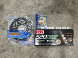 Nhông sên dĩa Recto cho Honda CB300R - Sên RK 520 các loại