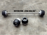 Chống đổ bánh trước sau kiểu Evotech cho Honda CB650R/ CBR650R