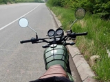 Ghi đông scrambler form thấp 22mm