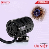 Đèn trợ sáng bi cầu mini Kenzo X100 V3 mẫu 2025