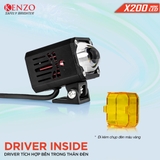 Đèn trợ sáng bi cầu Kenzo X200