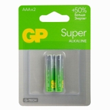 Pin Tiểu GP Super Alkaline AAA GP24A-2GSBC2 (Pin Kiềm Vỉ 2 Viên)