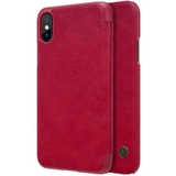 Bao Da Nillkin QIN Cho iPhone Xs Max (Màu Đỏ)
