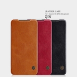 Bao Da Nillkin QIN Cho Mi 9 / Mi 9 Explorer (Màu Nâu)