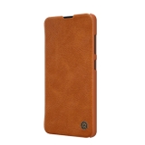 Bao Da Nillkin QIN Cho Samsung Galaxy Note 10 Lite (Màu Nâu)