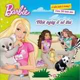 Barbie - Một Ngày Ở Sở Thú (Cuốn Sách 2 Trong 1 Hơn 30 Hình Dán)