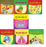 Combo 06 Cuốn Bé Làm Họa Sĩ - Tô Màu Dành Cho Bé