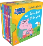Boxset Peppa Pig - Thư Viện Của Tớ - Gia Đình Thân Yêu (Hộp 6 Cuốn)