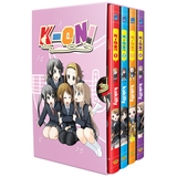 K-On Boxset (Bộ 4 Tập) - Tặng Kèm 7 Card PVC Nhân Vật + Standee K-On (Số Lượng Có Hạn)