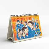 Lịch Để Bàn Thám Tử Lừng Danh Conan 2025 - Tặng Kèm Set Bookmark Ivory (Số Lượng Có Hạn)