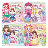 Combo Sách Thời Trang Công Chúa: Mia, Rosy, Jenny, Daisy (4 Cuốn) - Kèm Stickers