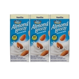 Sữa Hạt Hạnh Nhân Almond Breeze - Vị Vanilla 180Ml/Hộp - Lốc 3 Hộp