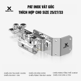 Pat Gác Cần Mở Rộng Inox Trắng Xsamtin