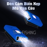 Đèn Cảm Biến Kẹp Mũ Vua Câu