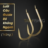 Lưỡi Câu Guide Rô Không Ngạnh ( Vàng )