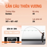 Cần tay Bamboo Thiên Vương 4H