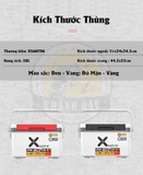 Thùng câu XSamtin 2800B 28L có chân địa hình